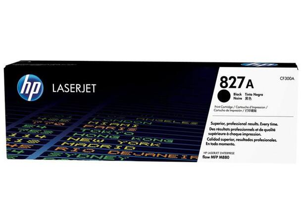 Toner HP CF300A 827A 29.5K sort HP høykapasitetstoner sort 